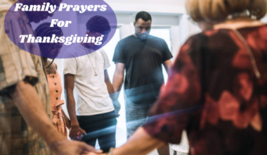 Family Prayers For Thanksgiving