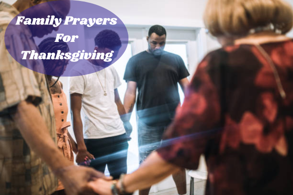 Family Prayers For Thanksgiving
